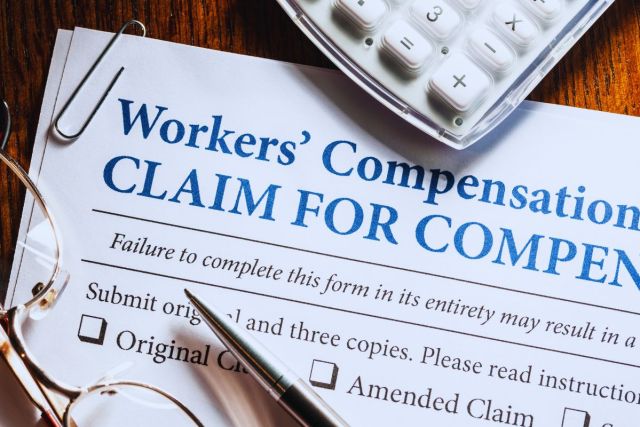 A form for a Florida Workers' Compensation claim.