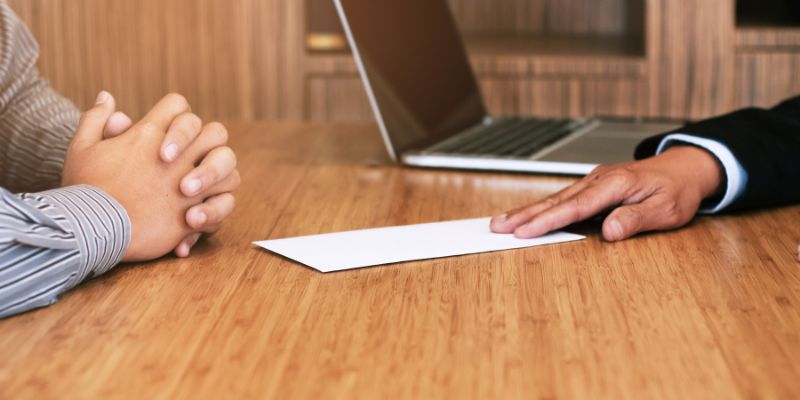 terminated legally long term disability (1) The employer gives notice of termination of employment to the employee.