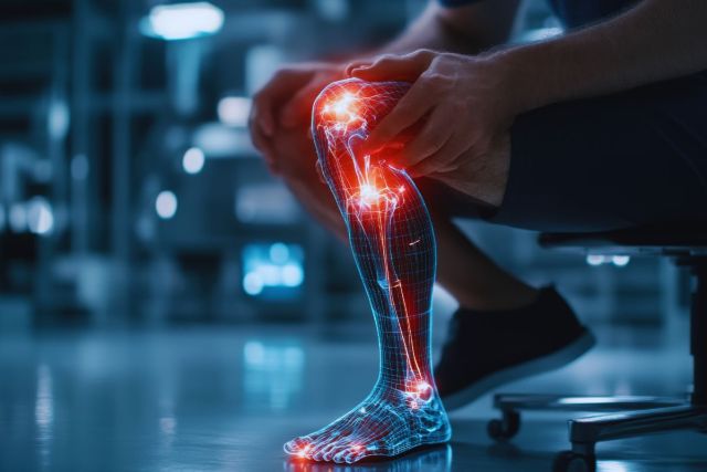 The employee has a nerve damage.